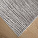 Livenza 130 X 94 inch Dark Grey Rug in 8 x 11