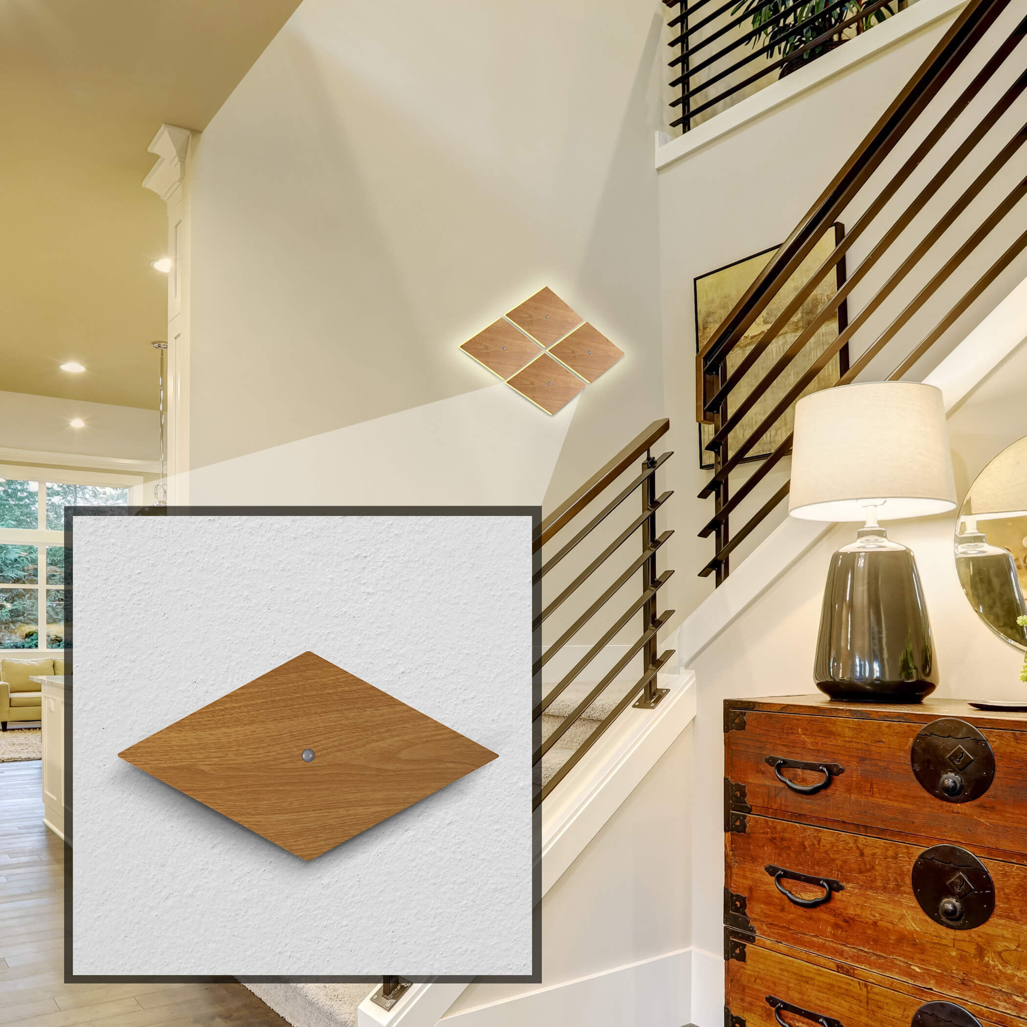 Silva Wall Sconce Wall Light in Light Wood