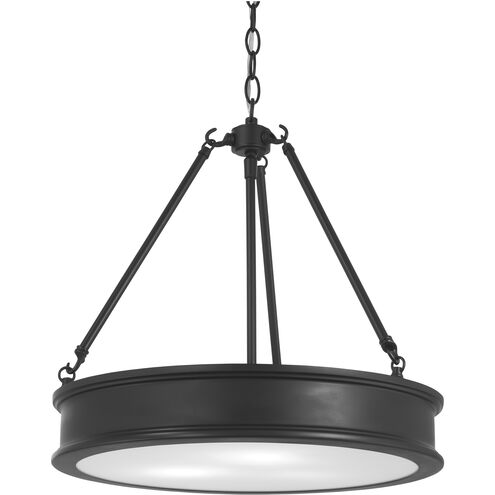 Harbour Point 3 Light 19 inch Coal Pendant Ceiling Light