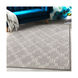 Lagom 35 X 24 inch Charcoal/Medium Gray/Light Gray/Ivory Rugs, Rectangle