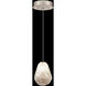 Natural Inspirations 1 Light 5.5 inch Gold Pendant Ceiling Light in Natural Quartz Studio Glass 9