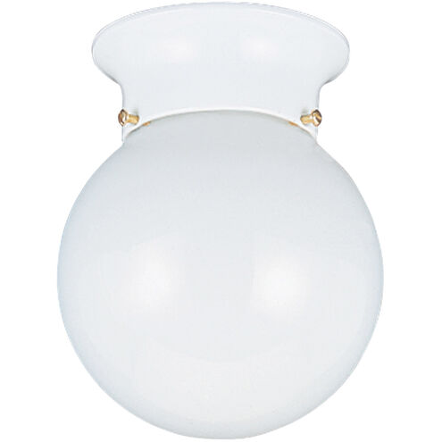 Tomkin 1 Light 6 inch White Flush Mount Ceiling Light
