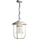 Erlenmeyer 1 Light 12.1 inch Coastal White Outdoor Pendant