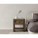 Colin Beige Bed, Queen