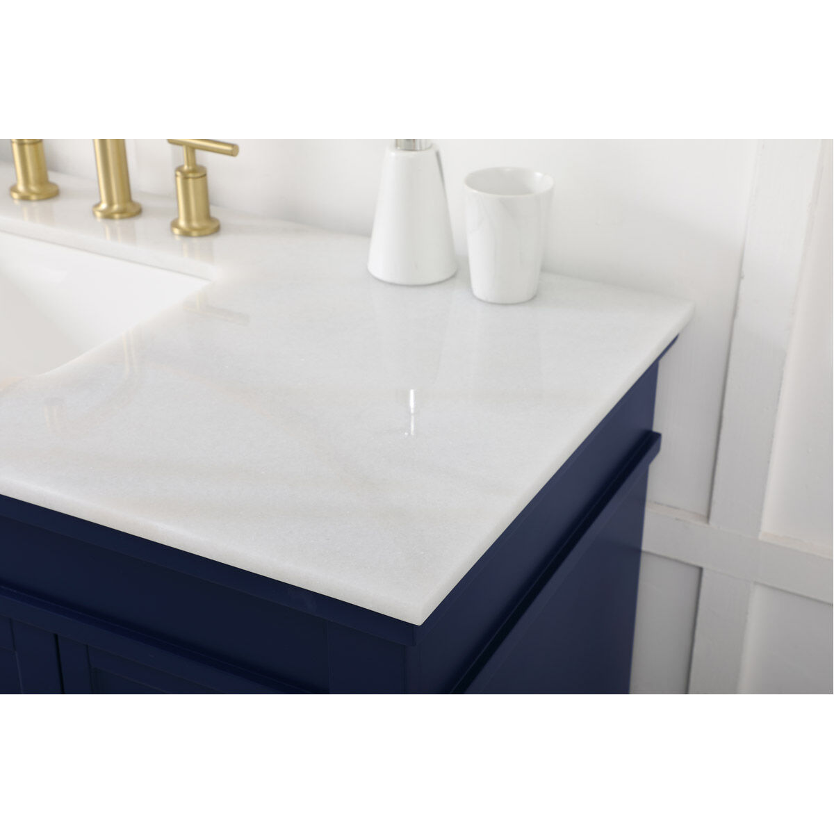Lexington 48 X 22 X 35 inch Blue Vanity Sink Set