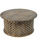 Jali 35 X 35 inch Natural Burn Coffee Table