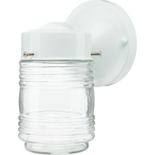 Brentwood 1 Light 9 inch White Outdoor Wall Mount