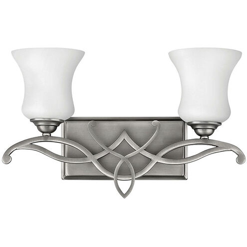 Brooke 2 Light 16.5 inch Antique Nickel Vanity Light Wall Light