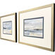 Coastal Views Blue and Beige and Neutral Framed Art