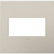 Adorne Greige Wall Plate, 2-Gang 