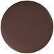 Universal 18 inch Avanti Pecan Round Ottoman with Slipcover