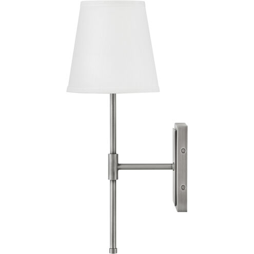 Beale 1 Light 7 inch Antique Nickel Sconce Wall Light