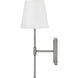 Beale 1 Light 7 inch Antique Nickel Sconce Wall Light