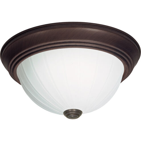 Brentwood 3 Light 15 inch Old Bronze Flush Mount Ceiling Light