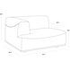 Darren Moto Stucco Modular Left Armchair