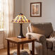 Draxen 24 inch 75 watt Valiant Bronze Table Lamp Portable Light