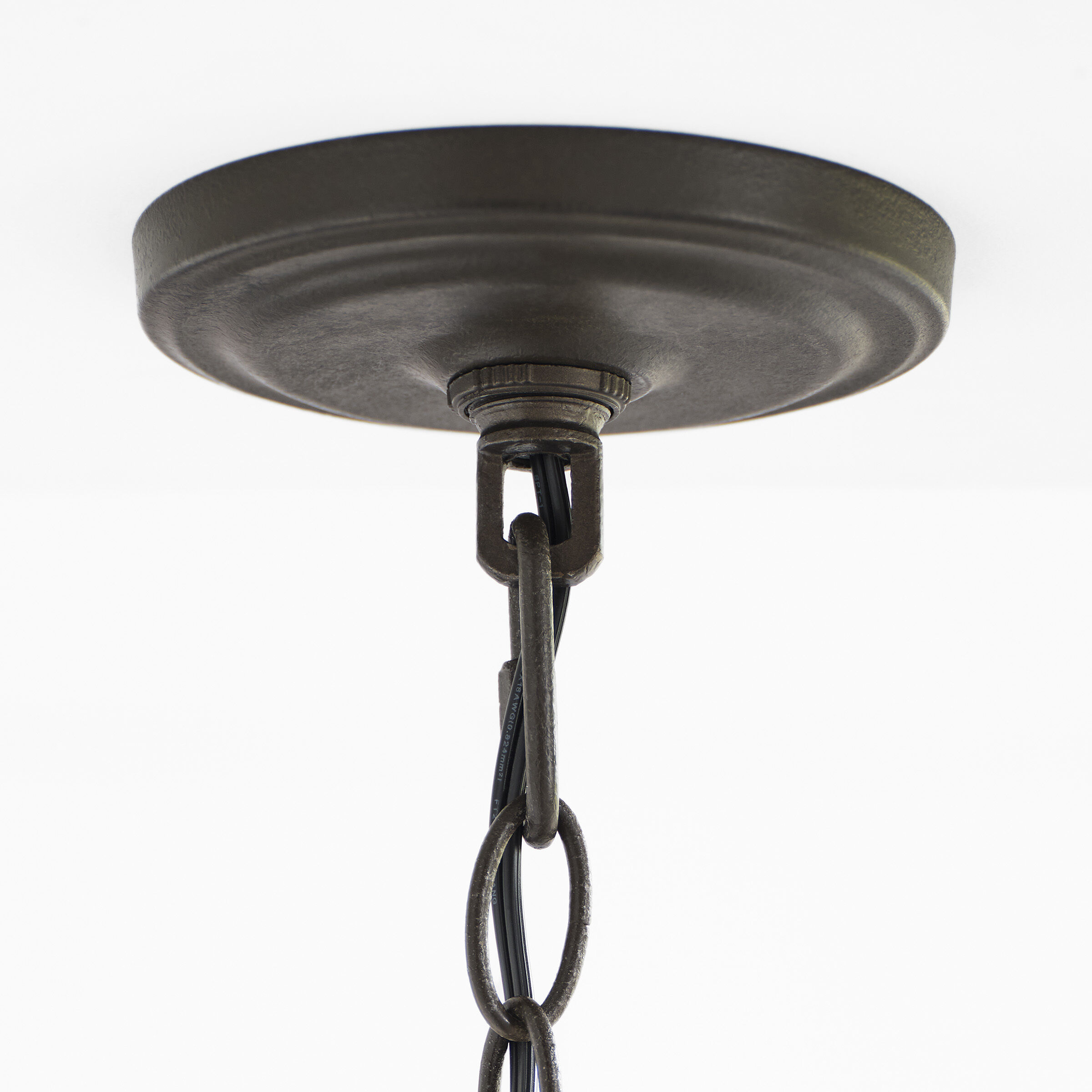 AH by Alexa Hampton Leander 3 Light Smith Steel Pendant Ceiling Light