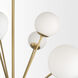 Barbara 48.82 inch Gold Chandelier Ceiling Light