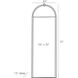 Shevlin Dim Gray Floor Mirror