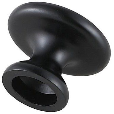 Kadea Matte Black Hardware Cabinet Knob, Set of 10
