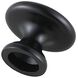 Kadea Matte Black Hardware Cabinet Knob, Set of 10