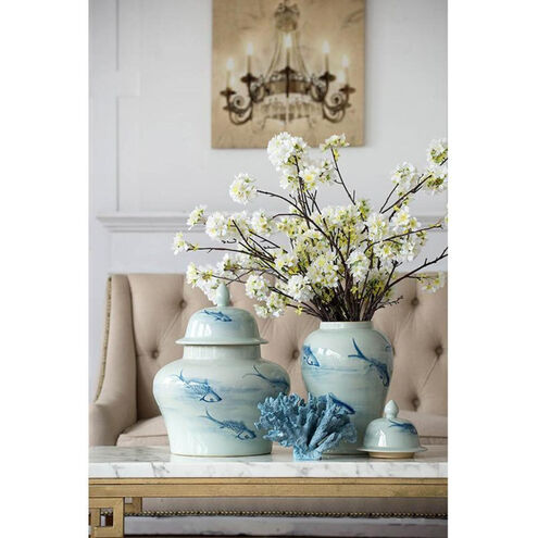 Coral Light Blue Décor