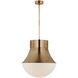 Kelly Wearstler Precision LED 24 inch Antique-Burnished Brass Pendant Ceiling Light