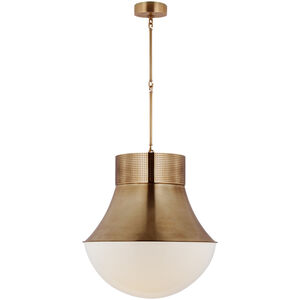 Kelly Wearstler Precision LED 24 inch Antique-Burnished Brass Pendant Ceiling Light