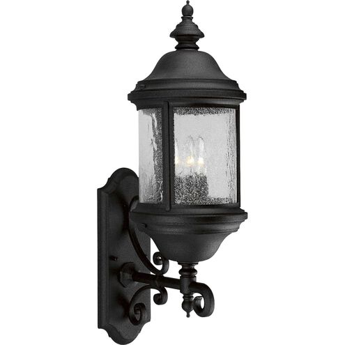 Ashmore 3 Light 26 inch Textured Black Outdoor Wall Lantern