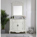 Danville 42 X 42 X 36 inch Antique White and Antique Bronze Vanity Sink Set