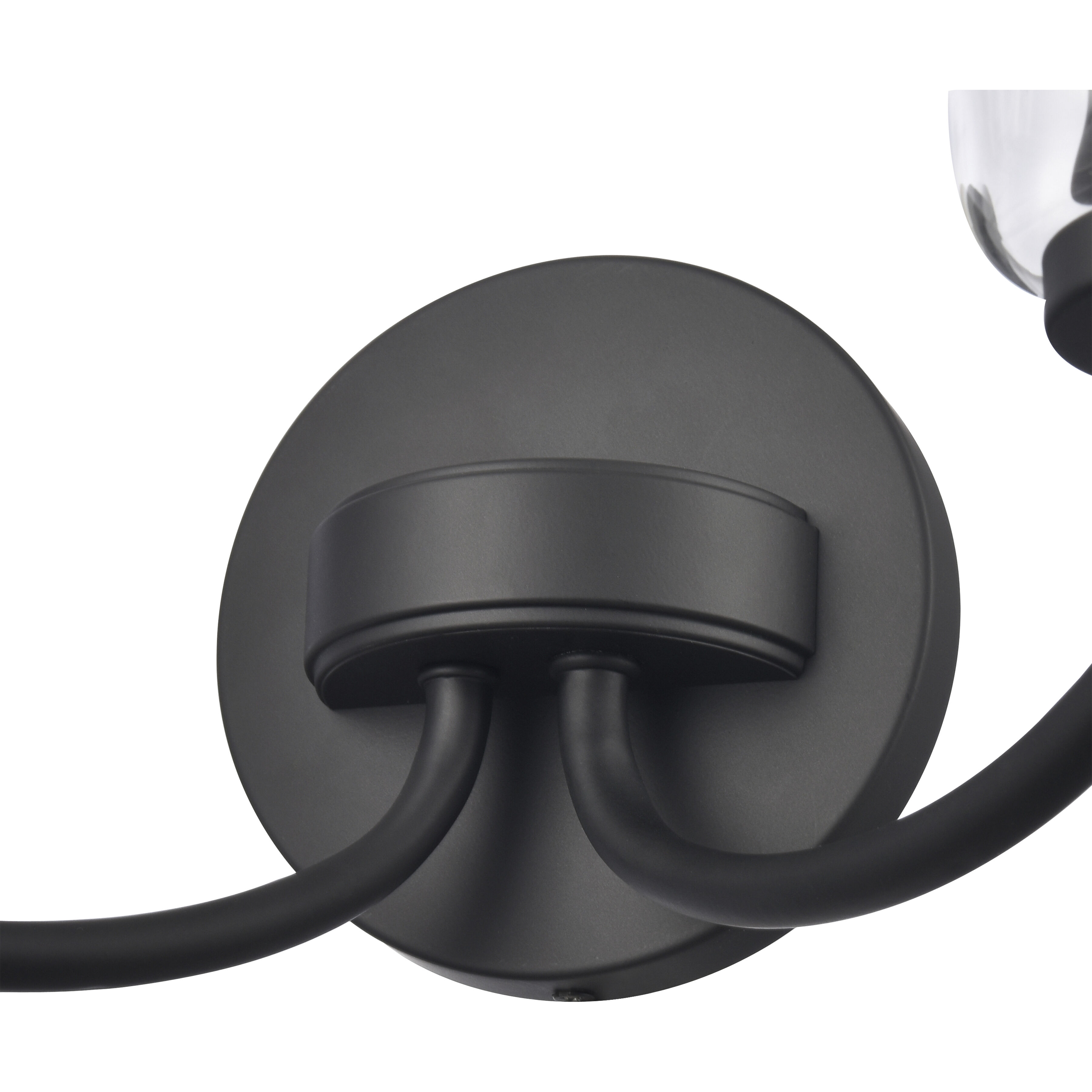 Emily Vanity Light Wall Light in Matte Black
