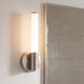Connor LED 5 inch Satin Nickel Vanity Light Wall Light