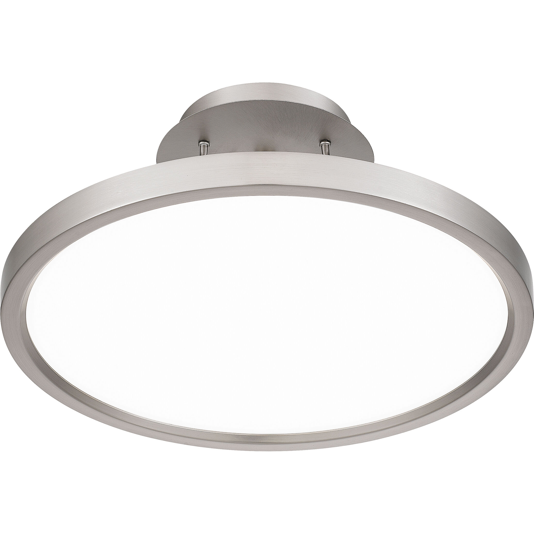 Outskirts LED 15 inch Brushed Nickel Semi-Flush Mount Ceiling Light