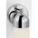 Drew & Jonathan Lawson 2 Light 5.5 inch Chrome Bath Sconce Wall Light