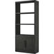 Maxwell Obsidian Bookcase, Wooden, 3-Shelf