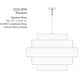 Caviana 6 Light 31 inch Signature Brass Pendant Ceiling Light