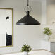 Suzanne Kasler Lyon Pendant Ceiling Light in Midnight Black