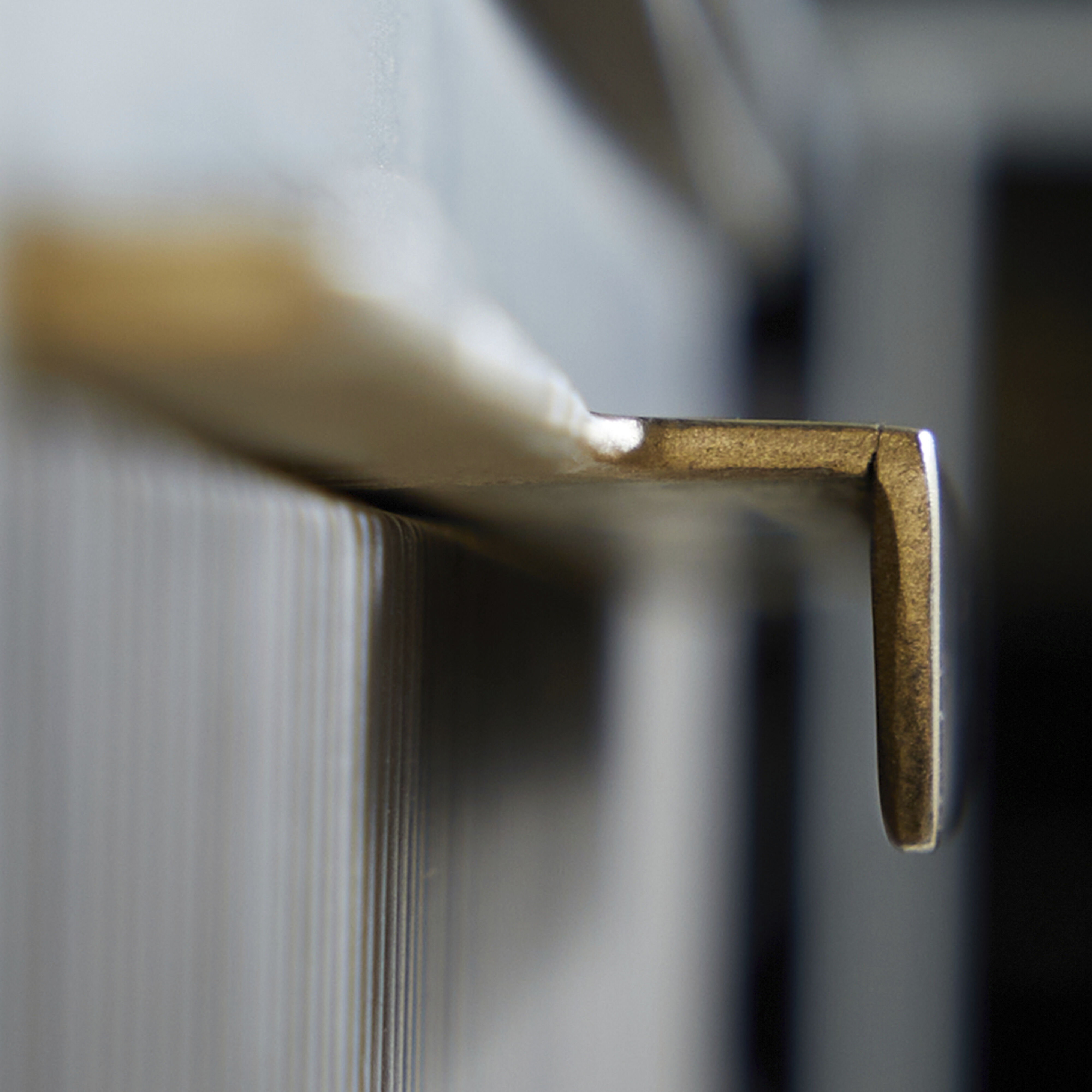 Riggs 38 X 32.75 inch Stained Gold and Sesame Black Nightstand