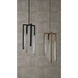 Avian 4 Light 10 inch Black Pendant Ceiling Light