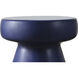 Charlie 16 X 14 inch Matte Navy Outdoor Side Table