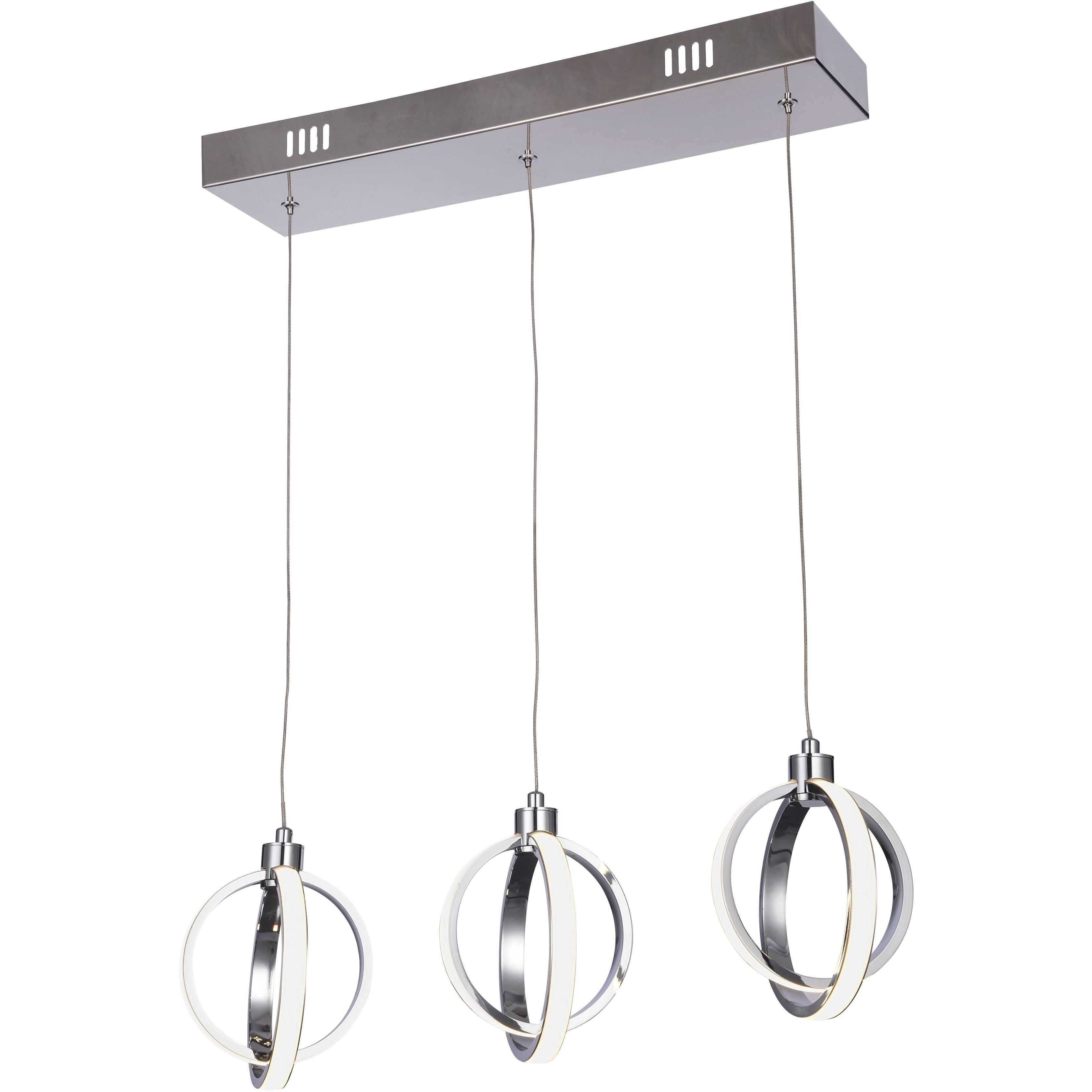 Canada LED 5.9 inch Chrome Chandelier Ceiling Light