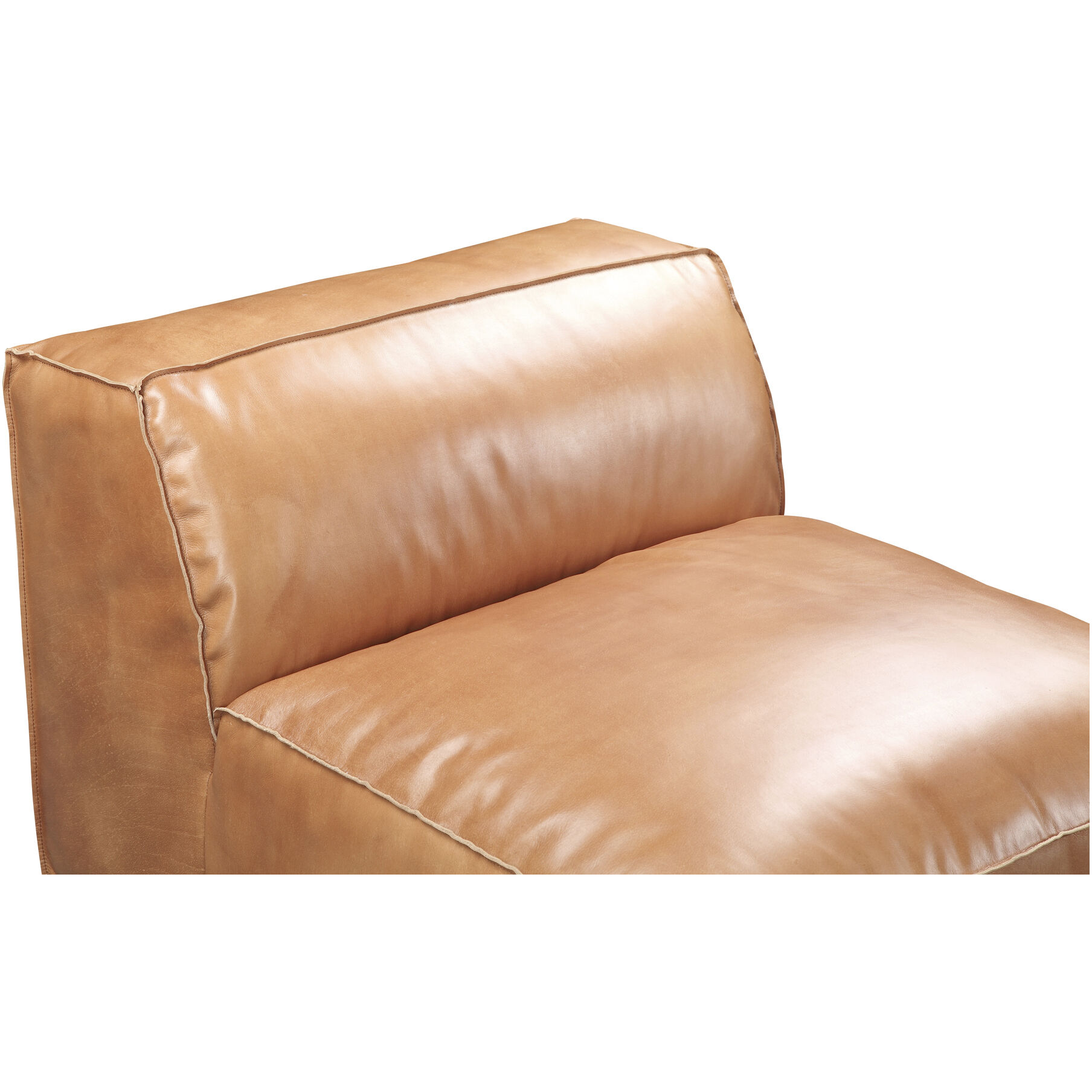 Luxe Brown Slipper Chair