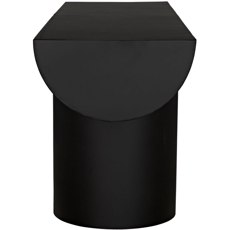 T 72 X 20.5 inch Matte Black Console