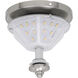 myFanimation LED Brushed Nickel Fan Light Kit, Myfanimation
