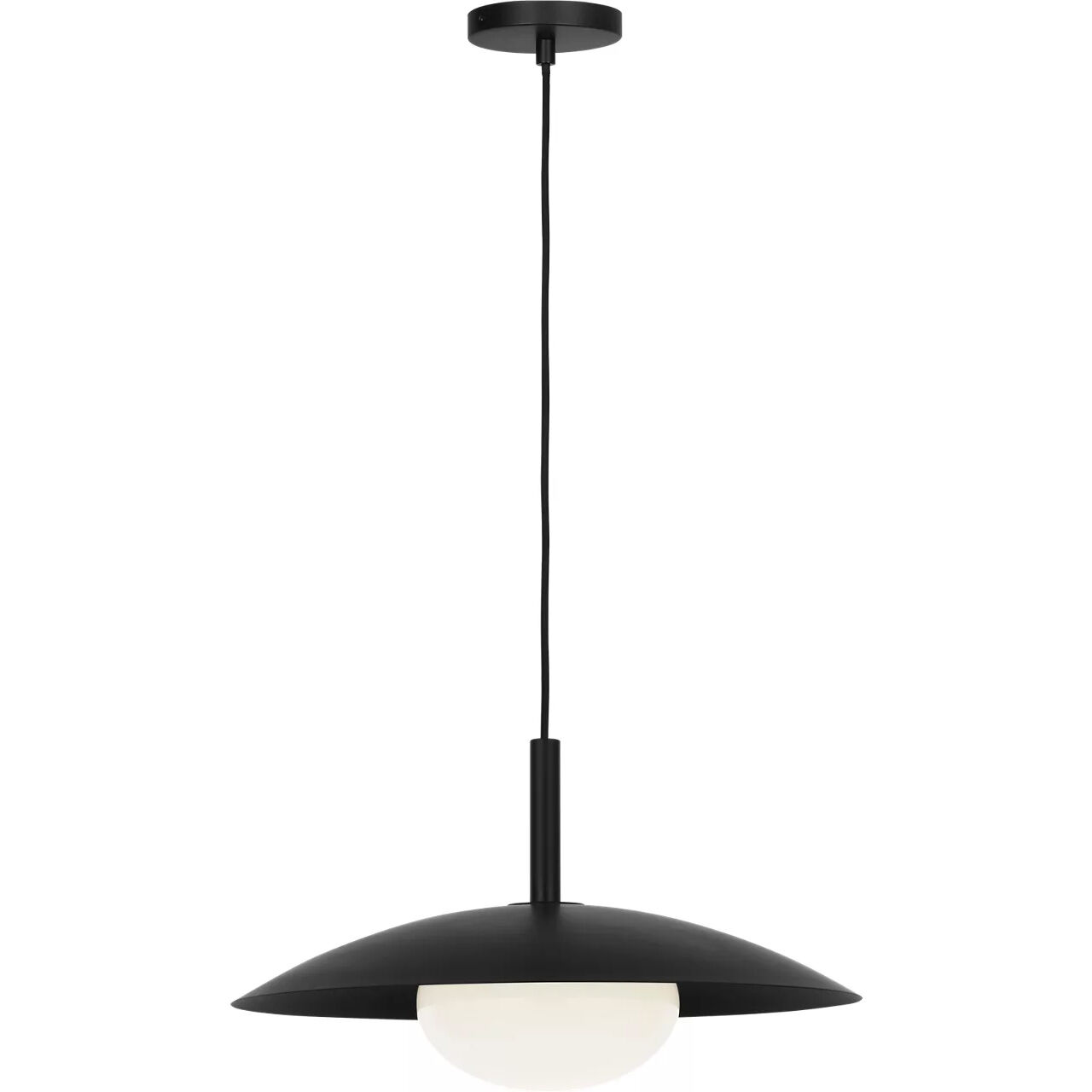 Mont 1 Light 20 inch Midnight Black Pendant Ceiling Light in Incandescent