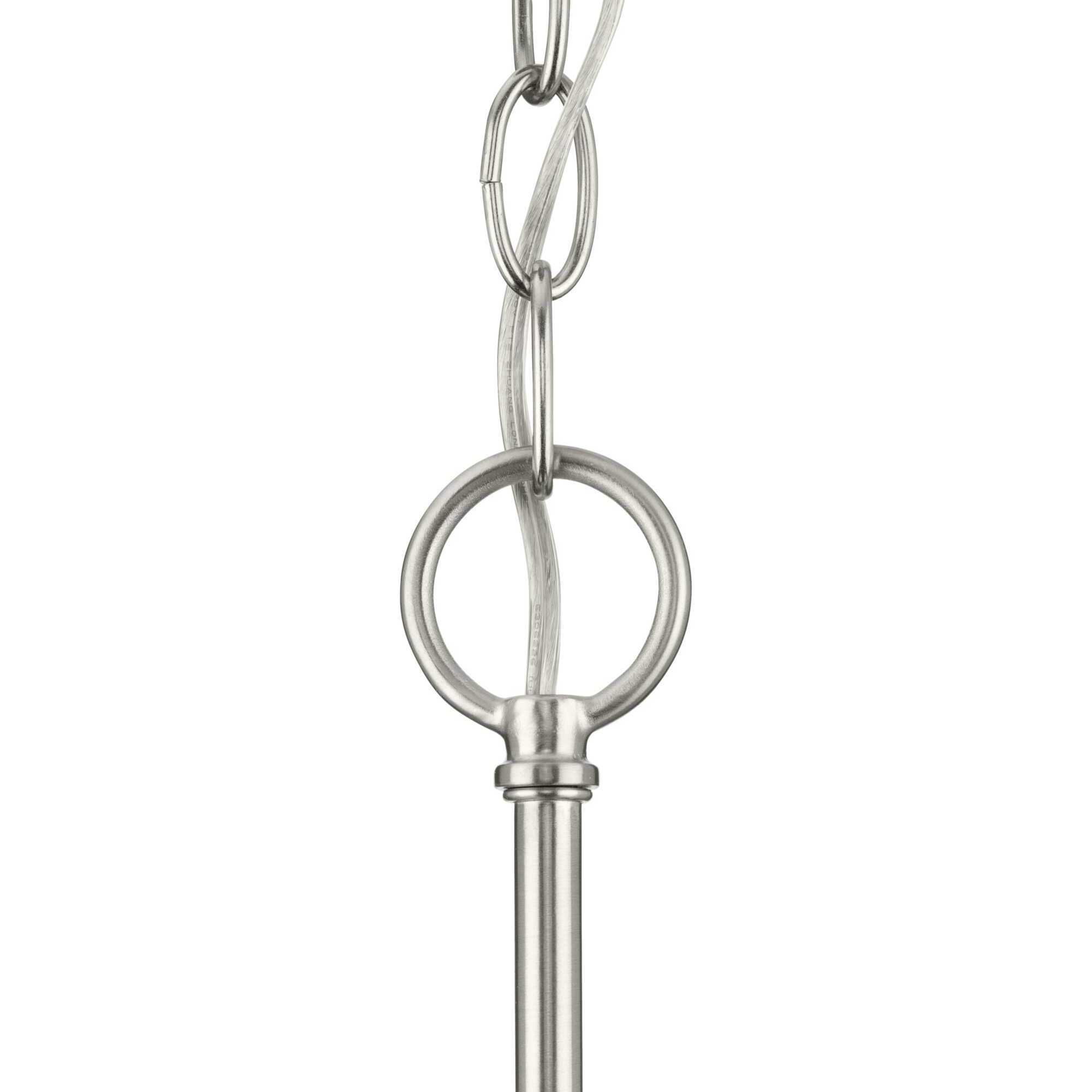 Tanner 3 Light 16.62 inch Brushed Nickel Chandelier Ceiling Light