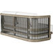 Emoto Pearl and Aged Bronze and Willow Outdoor Sofa