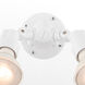 Fort Worth 5 inch White Outdoor Utility Light