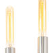 Wolfe 2 Light 6 inch Polished Nickel Wall Sconce Wall Light