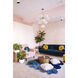 Ashleigh LED 30 inch Aged Brass Chandelier Ceiling Light